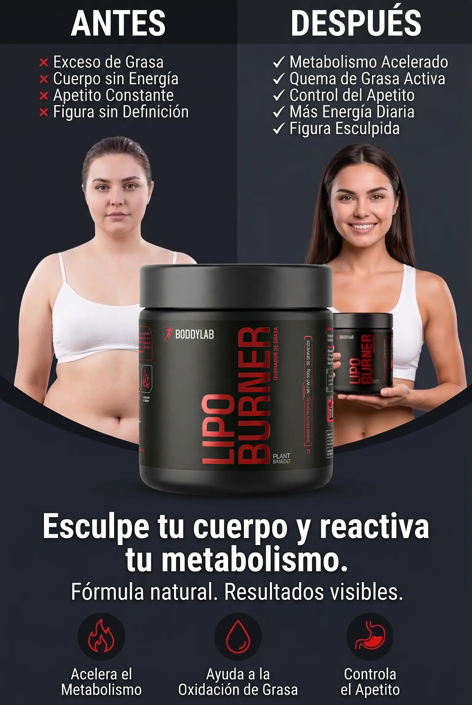 Información de LipoBurner - Sección 1