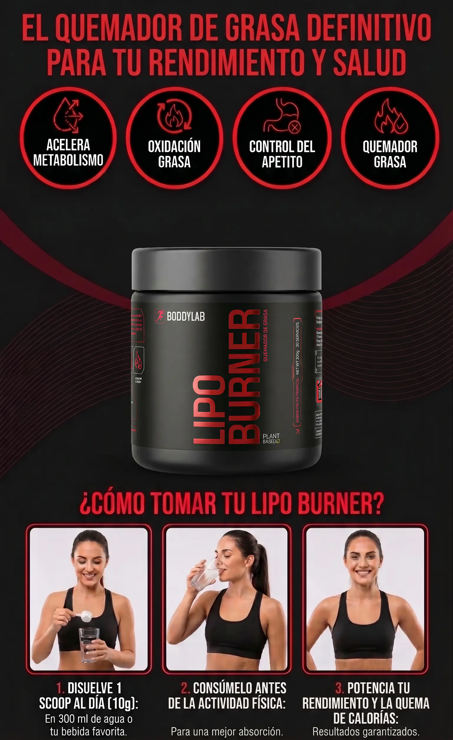 Información de LipoBurner - Sección 4
